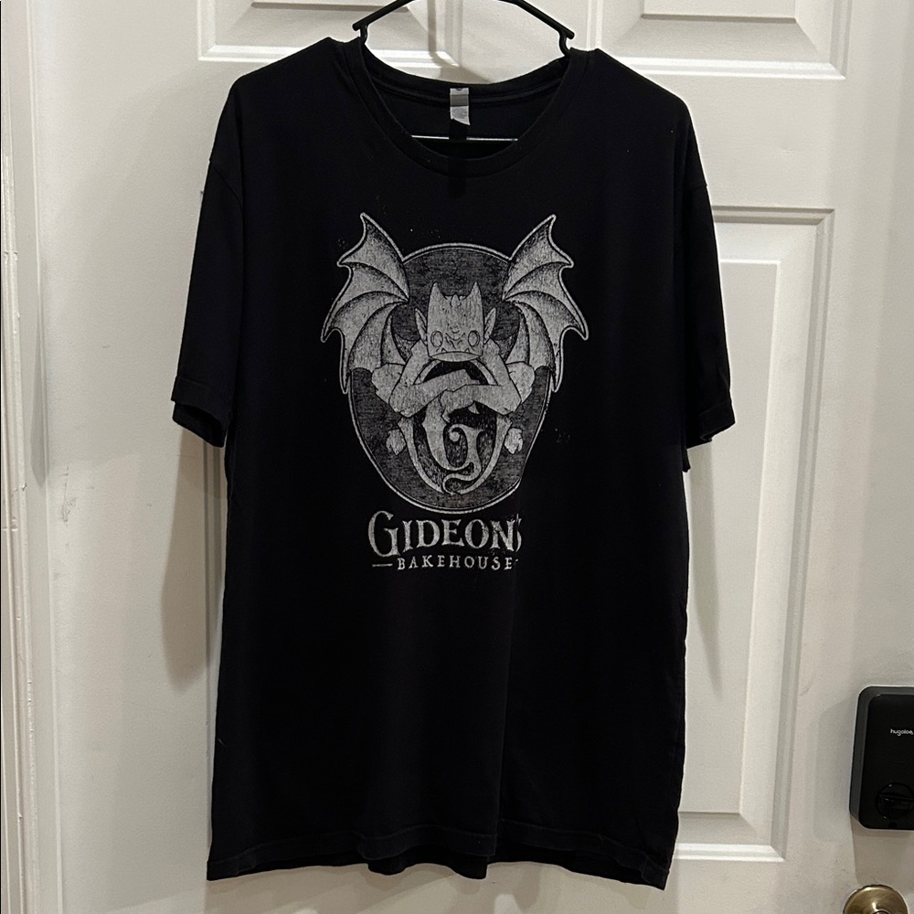 Next Level Apparel Black Graphic Tee